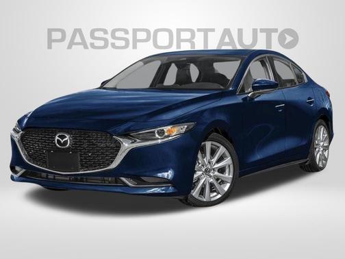 Deep Crystal Blue Mica 2026 Mazda Mazda3 FWD w/Preferred Package
