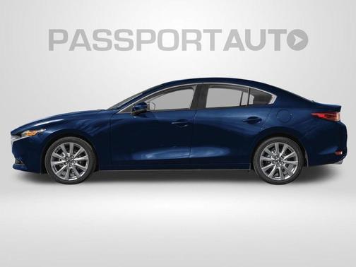 Deep Crystal Blue Mica 2026 Mazda Mazda3 FWD w/Preferred Package