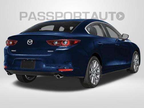 Deep Crystal Blue Mica 2026 Mazda Mazda3 FWD w/Preferred Package