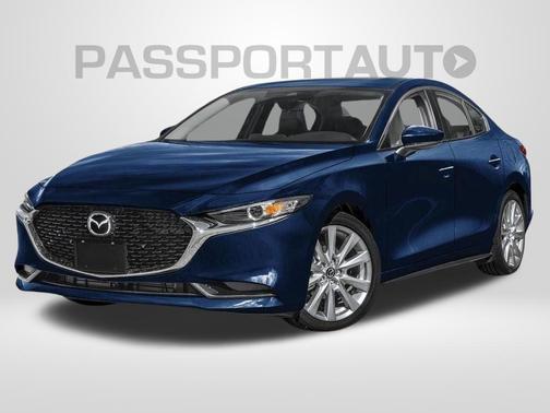 Deep Crystal Blue Mica 2026 Mazda Mazda3 FWD w/Preferred Package