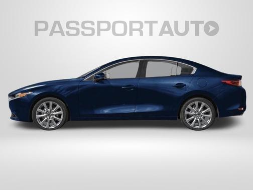 Deep Crystal Blue Mica 2026 Mazda Mazda3 FWD w/Preferred Package