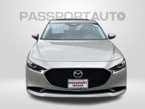 Platinum Quartz Metallic 2026 Mazda Mazda3 FWD w/Preferred Package