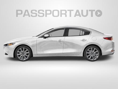 Snowflake White Pearl 2026 Mazda Mazda3 FWD w/Preferred Package