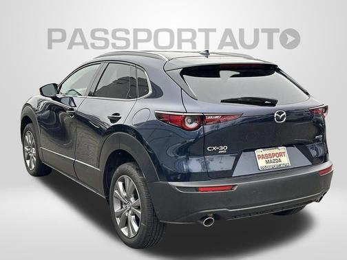 Deep Crystal Blue Mica 2025 Mazda CX-30 Premium Package