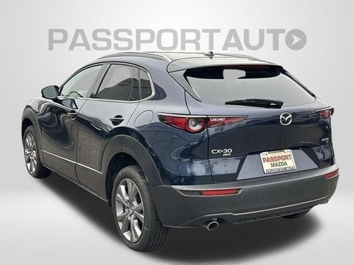 Deep Crystal Blue Mica 2025 Mazda CX-30 Premium Package
