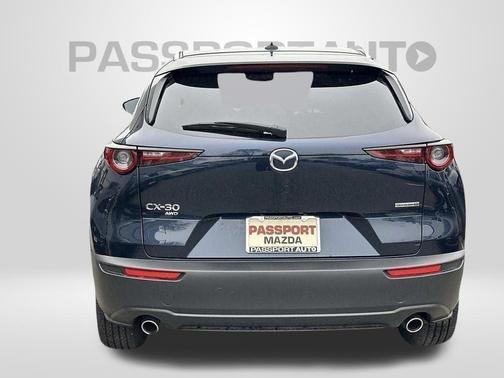 Deep Crystal Blue Mica 2025 Mazda CX-30 Premium Package