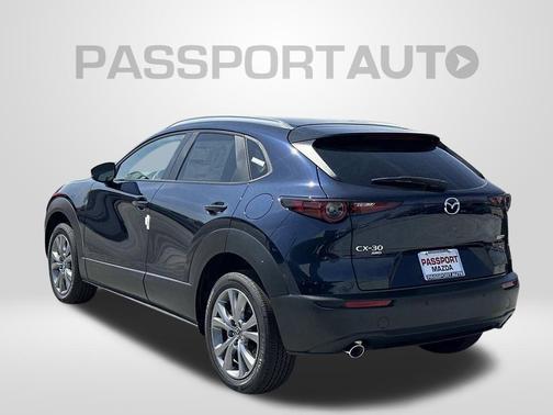 Deep Crystal Blue Mica 2026 Mazda CX-30 Preferred