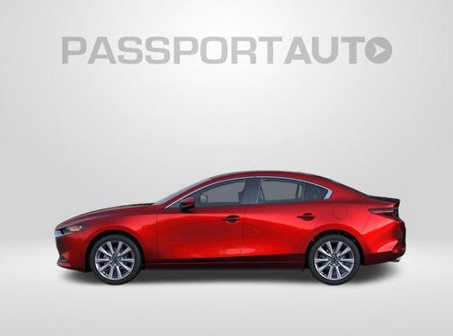 Soul Red Crystal Metallic 2026 Mazda Mazda3 FWD w/Preferred Package