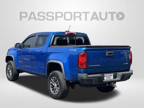 Bright Blue Metallic 2021 Chevrolet Colorado ZR2