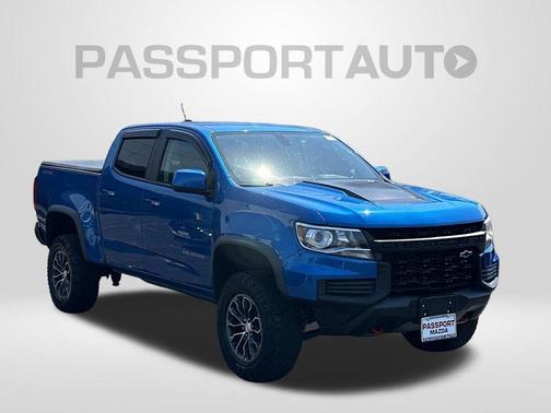 Bright Blue Metallic 2021 Chevrolet Colorado ZR2