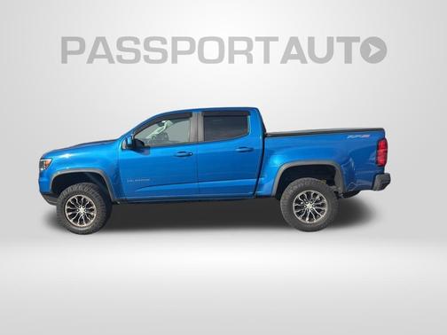 Bright Blue Metallic 2021 Chevrolet Colorado ZR2
