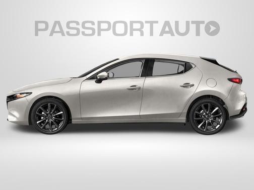 Platinum Quartz Metallic 2023 Mazda Mazda3 FWD w/Select Package