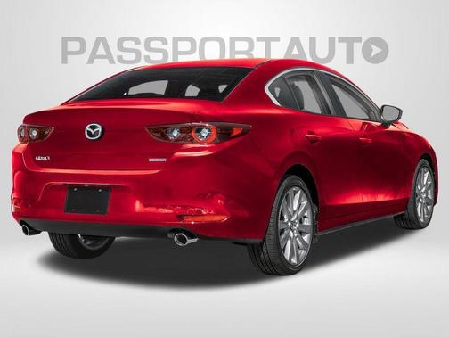 Soul Red Crystal Metallic 2025 Mazda Mazda3 FWD w/Preferred Package