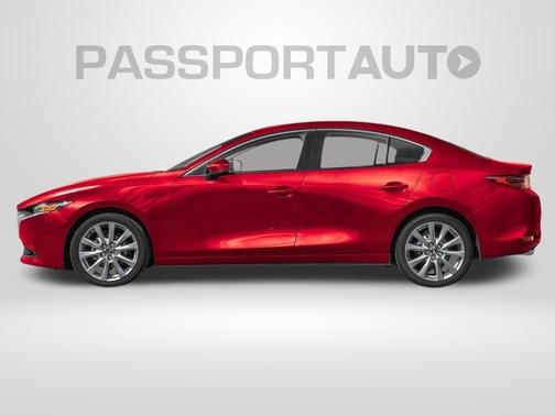 Soul Red Crystal Metallic 2025 Mazda Mazda3 FWD w/Preferred Package