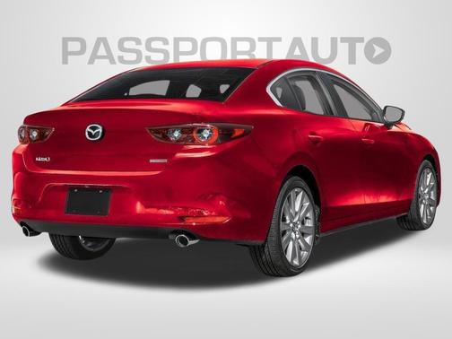 Soul Red Crystal Metallic 2025 Mazda Mazda3 FWD w/Preferred Package
