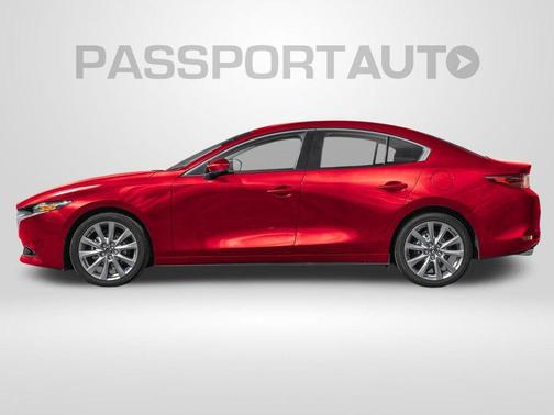 Soul Red Crystal Metallic 2025 Mazda Mazda3 FWD w/Preferred Package