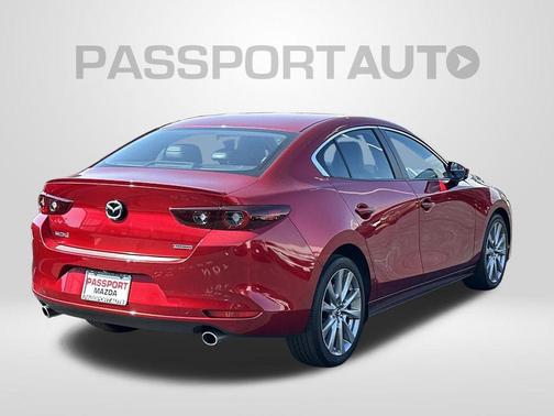 Soul Red Crystal Metallic 2025 Mazda Mazda3 FWD w/Preferred Package