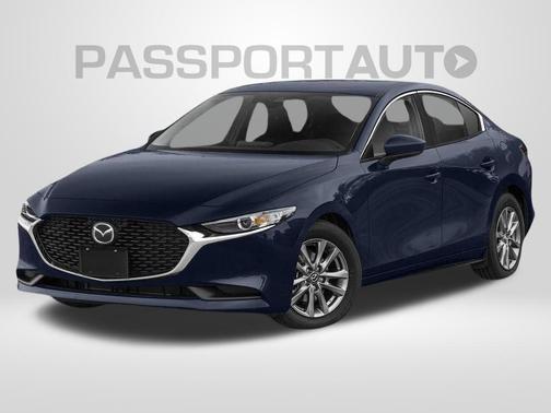 Deep Crystal Blue Mica 2022 Mazda Mazda3 2.5S FWD