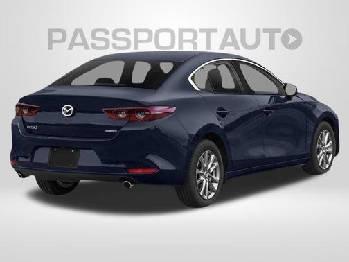 Deep Crystal Blue Mica 2022 Mazda Mazda3 2.5S FWD