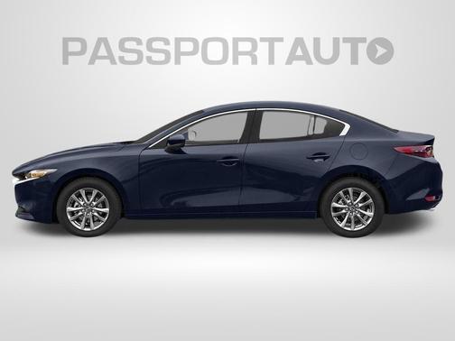 Deep Crystal Blue Mica 2022 Mazda Mazda3 2.5S FWD