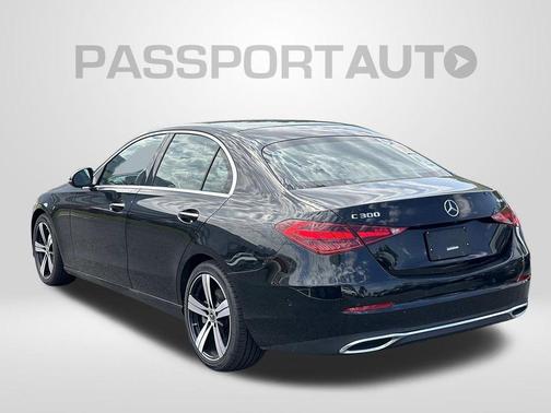 Black 2025 Mercedes-Benz C-Class C 300 4MATIC