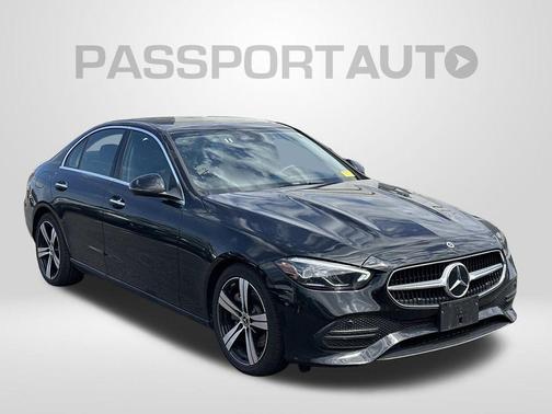 Black 2025 Mercedes-Benz C-Class C 300 4MATIC