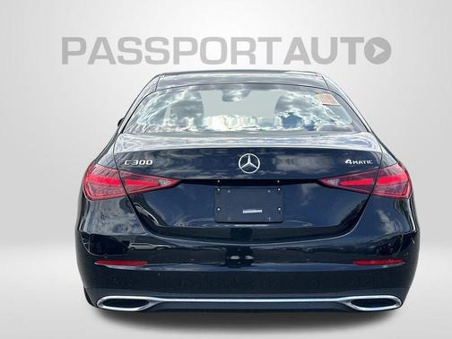 Black 2025 Mercedes-Benz C-Class C 300 4MATIC
