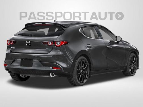 Machine Gray Metallic 2026 Mazda Mazda3 AWD w/Premium Package