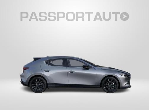 Machine Gray Metallic 2026 Mazda Mazda3 AWD w/Premium Package