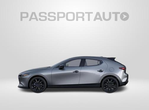 Machine Gray Metallic 2026 Mazda Mazda3 AWD w/Premium Package
