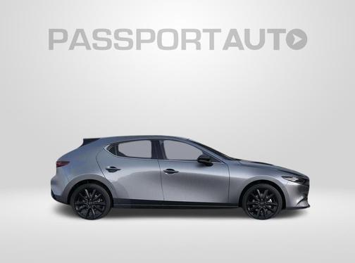 Machine Gray Metallic 2026 Mazda Mazda3 AWD w/Premium Package