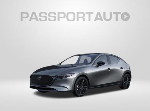 Machine Gray Metallic 2026 Mazda Mazda3 AWD w/Premium Package