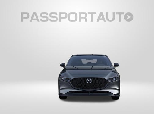 Machine Gray Metallic 2026 Mazda Mazda3 AWD w/Premium Package