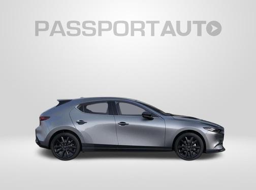 Machine Gray Metallic 2026 Mazda Mazda3 AWD w/Premium Package