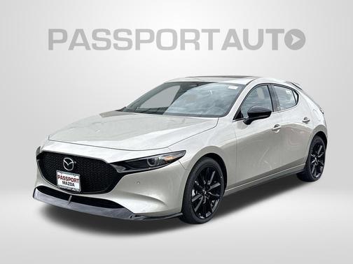Platinum Quartz Metallic 2026 Mazda Mazda3 AWD w/Premium Package