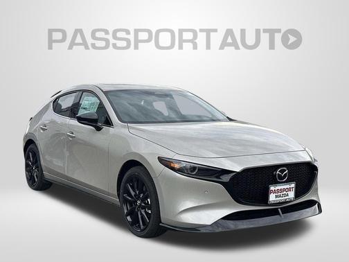 Platinum Quartz Metallic 2026 Mazda Mazda3 AWD w/Premium Package