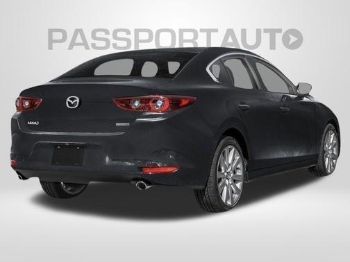 Jet Black Mica 2026 Mazda Mazda3 FWD w/Preferred Package