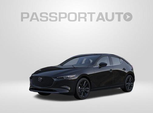 Jet Black Mica 2026 Mazda Mazda3 AWD w/Premium Package