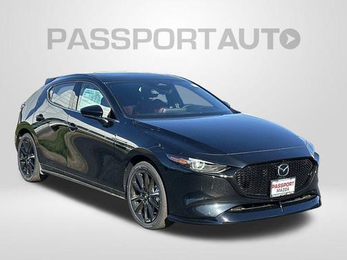Jet Black Mica 2026 Mazda Mazda3 AWD w/Premium Package
