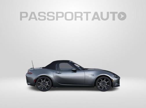 Machine Gray Metallic 2026 Mazda MX-5 Miata Grand Touring