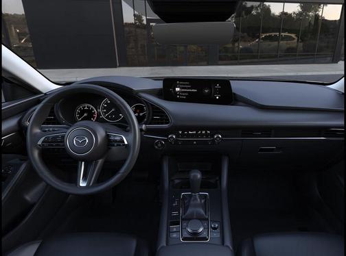 Machine Gray Metallic 2026 Mazda Mazda3 AWD w/Premium Package