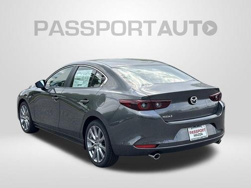 Machine Gray Metallic 2026 Mazda Mazda3 FWD w/Preferred Package