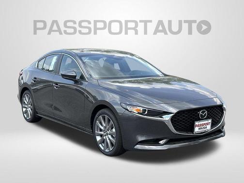 Machine Gray Metallic 2026 Mazda Mazda3 FWD w/Preferred Package