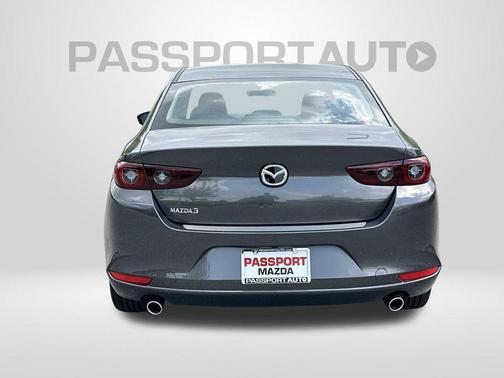 Machine Gray Metallic 2026 Mazda Mazda3 FWD w/Preferred Package