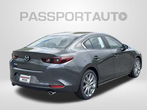 Machine Gray Metallic 2026 Mazda Mazda3 FWD w/Preferred Package