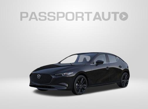 Jet Black Mica 2026 Mazda Mazda3 2.5 S Carbon Edition