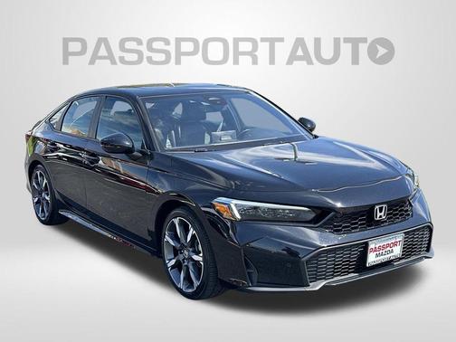 Crystal Black Pearl 2025 Honda Civic Hybrid