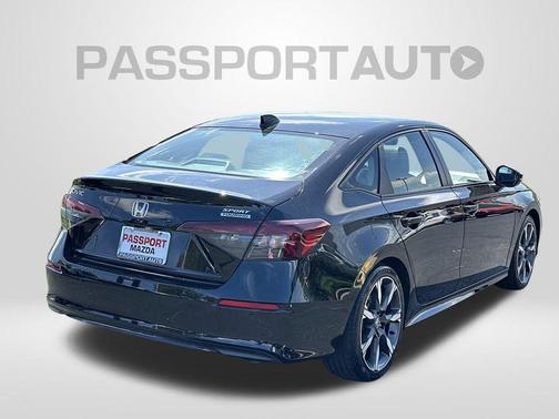 Crystal Black Pearl 2025 Honda Civic Hybrid