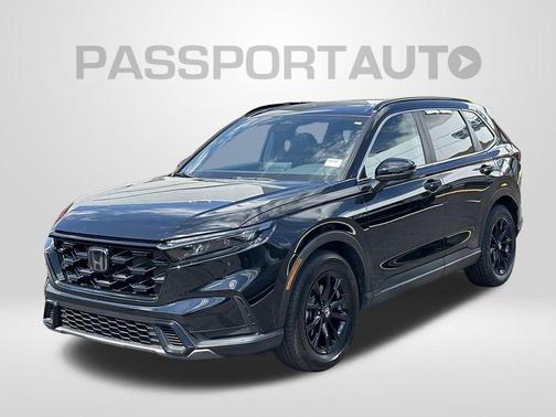Crystal Black Pearl 2024 Honda CR-V Hybrid Sport