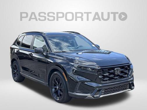 Crystal Black Pearl 2024 Honda CR-V Hybrid Sport